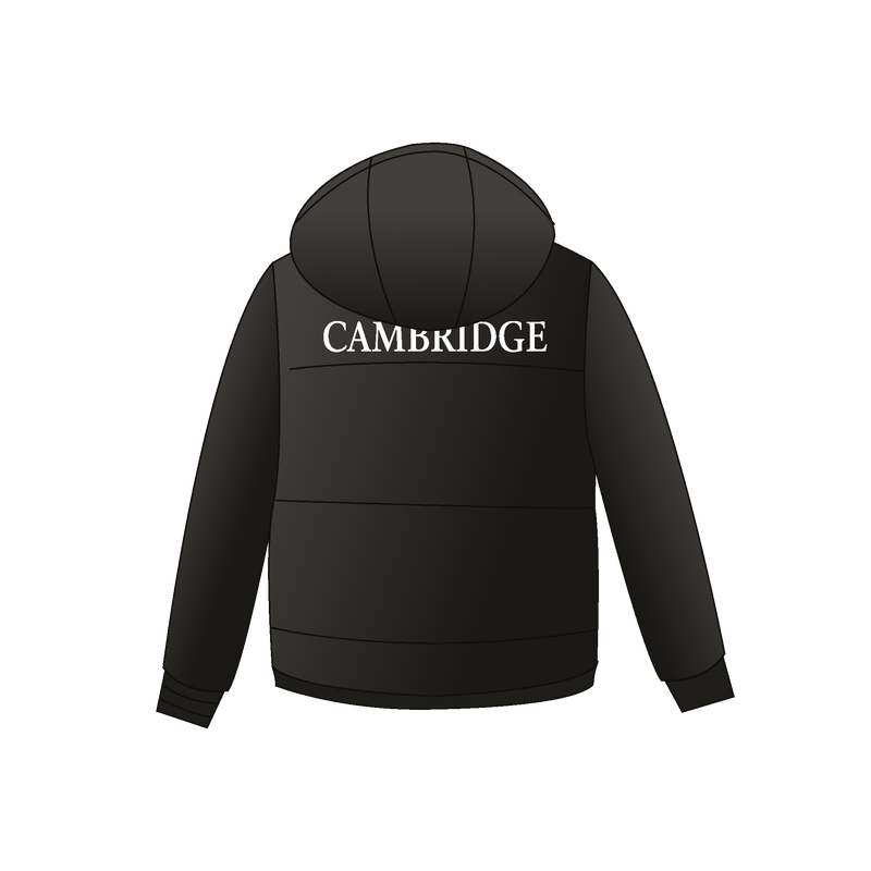 Cambridge University BC Black Puffa Jacket