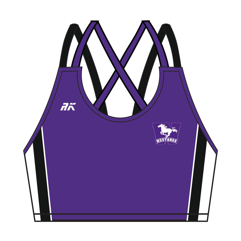 University of Western Ontario Rowing Strappy Sports Bra 1