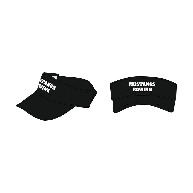 University of Western Ontario Rowing Black Visor